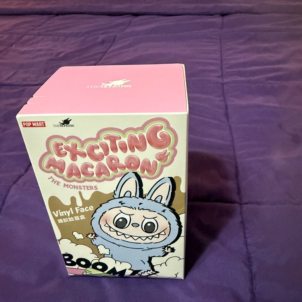 Exciting Macaron Labubu Vinyl Face Toy POPMART
